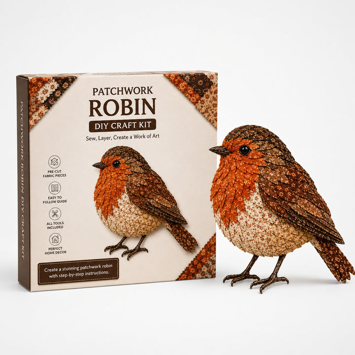 3D Fabric Patchwork Bird Kit By Wingmend Layered Textile Craft With Free Tracked Shipping - Image 15