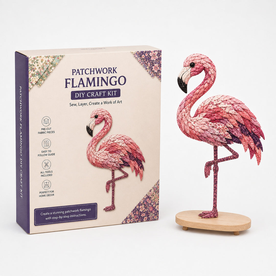 3D Fabric Patchwork Bird Kit By Wingmend Layered Textile Craft With Free Tracked Shipping - Image 8