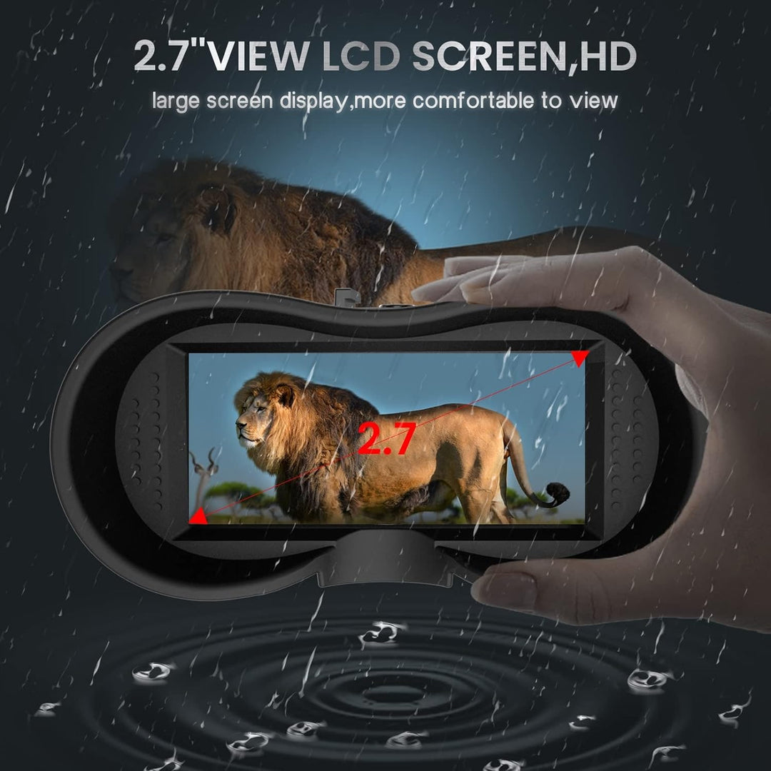 3D Night Vision Goggles Binoculars With HD Waterproof Portable Design - Image 4