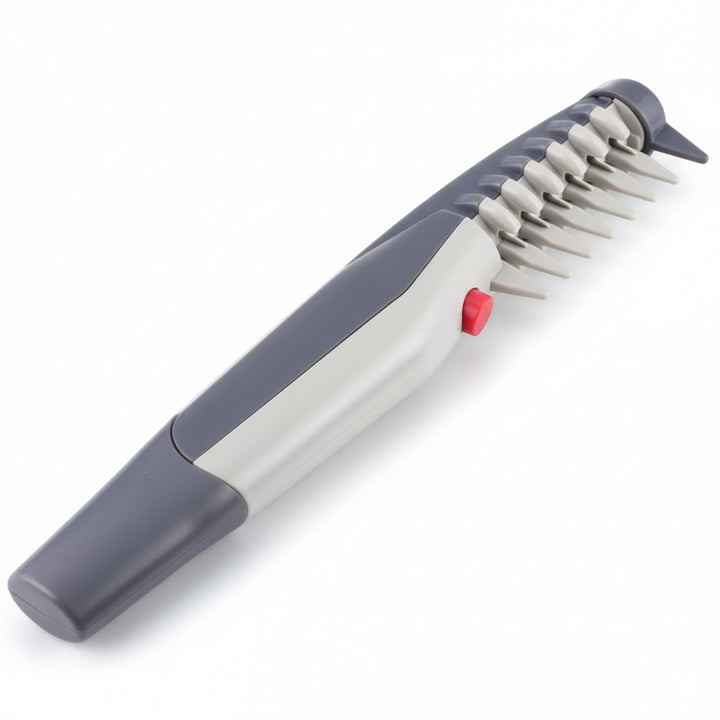 Ergonomic Pet Grooming Comb For Mats And Tangles