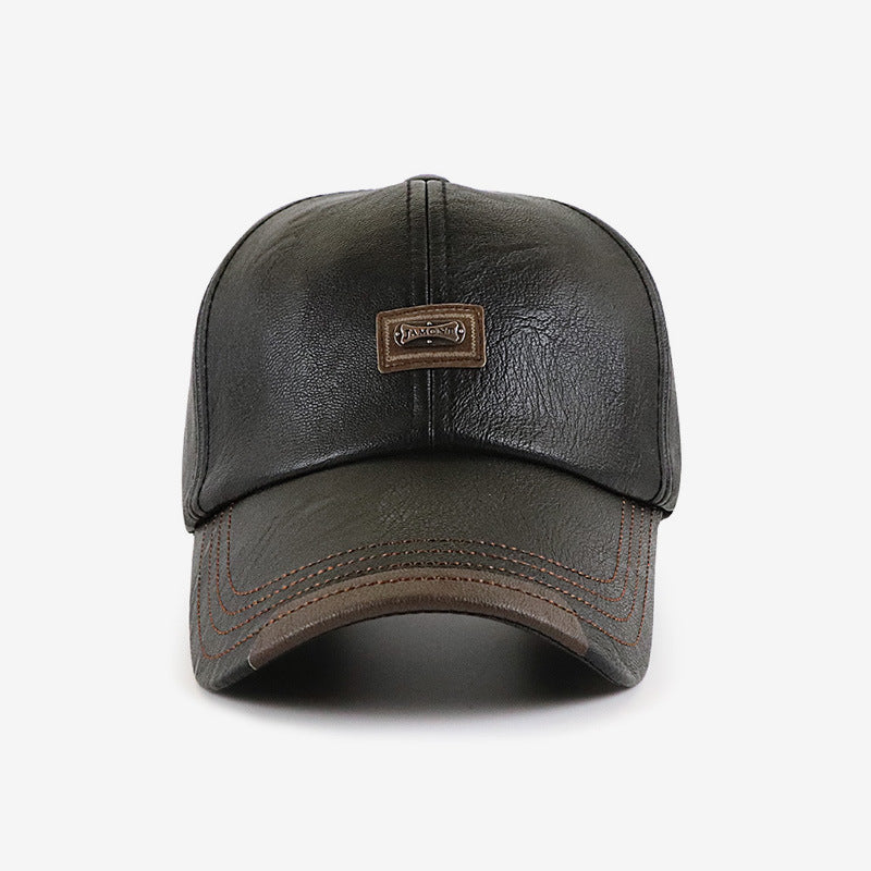 Men's Flat Cap With Adjustable Fit