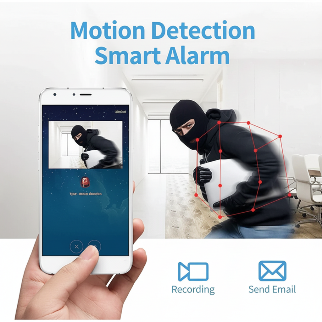 Mini Wireless Camera With Crystal Clear HD Video