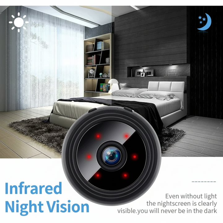 Mini Wireless Camera With Crystal Clear HD Video