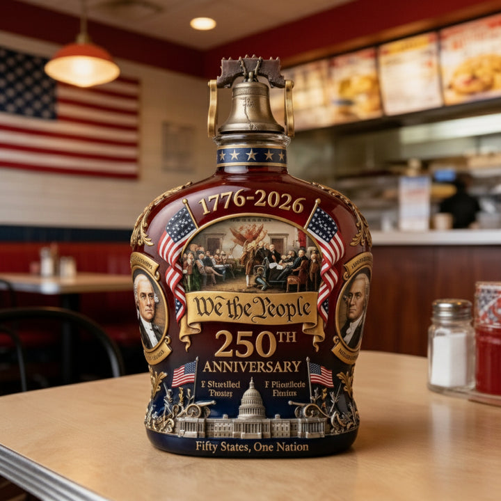 Whiskey-Dekanter Jubiläum USA 250 Jahre
