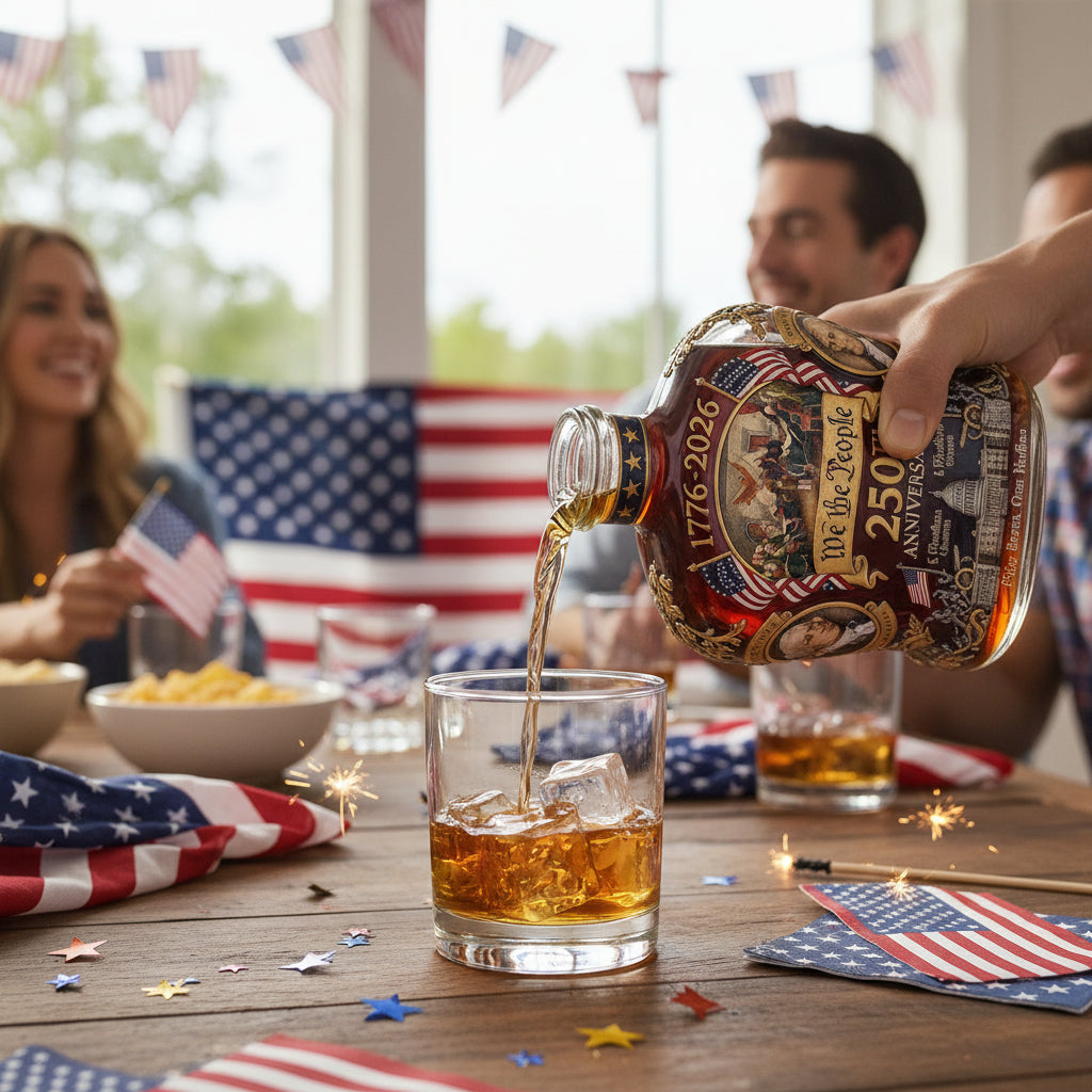 Whiskey-Dekanter Jubiläum USA 250 Jahre