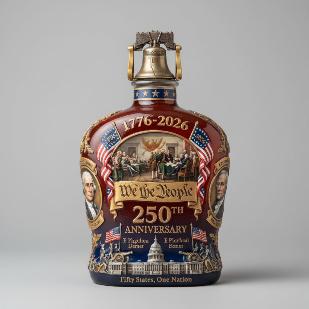 Whiskey-Dekanter Jubiläum USA 250 Jahre