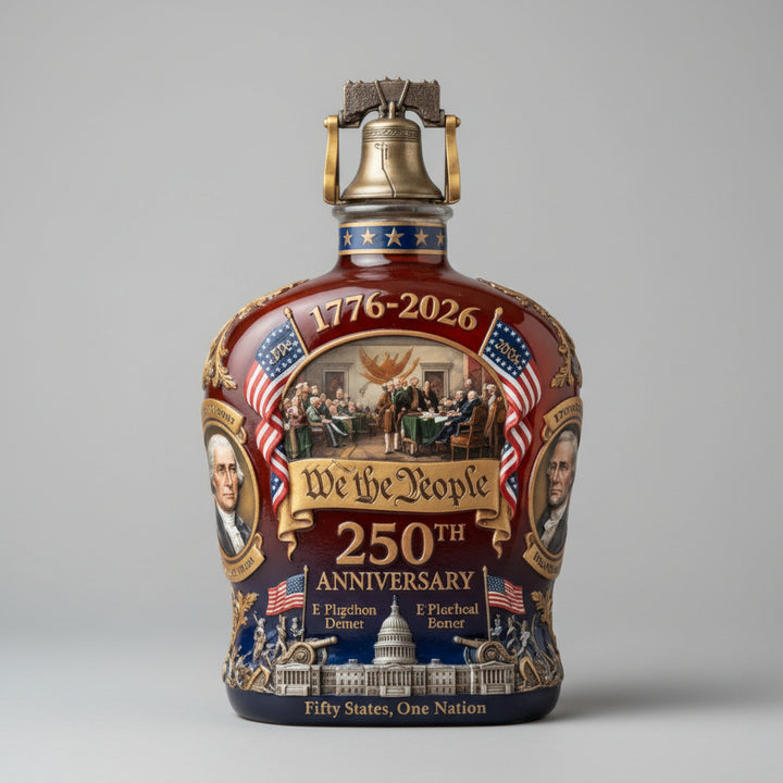 Whiskey-Dekanter Jubiläum USA 250 Jahre