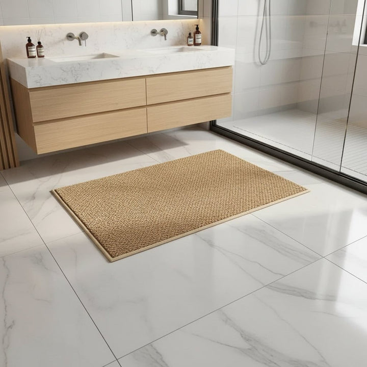 Absorbent Entrance Mat With Textured Fabric Design - Image 4