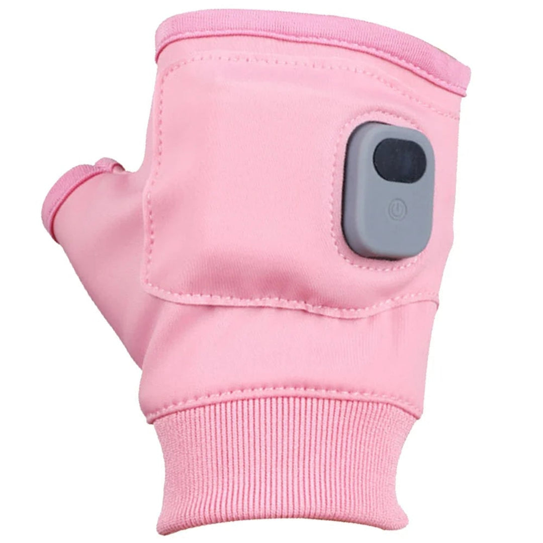 Adjustable Electric Heated Fingerless Gloves - Image 5