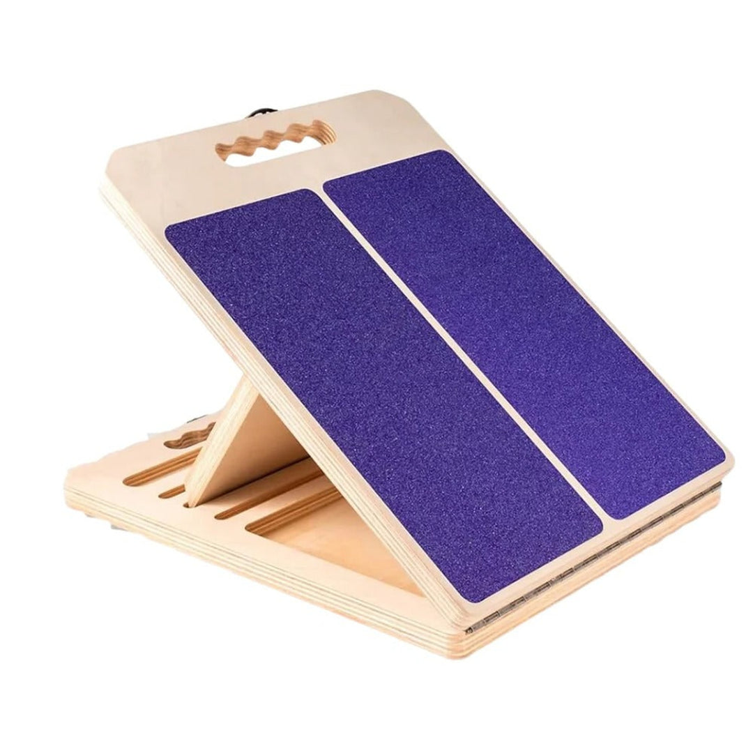 Adjustable Wooden Slant Board With Five Locked Incline Settings For Calf And Ankle Stretching - Image 8