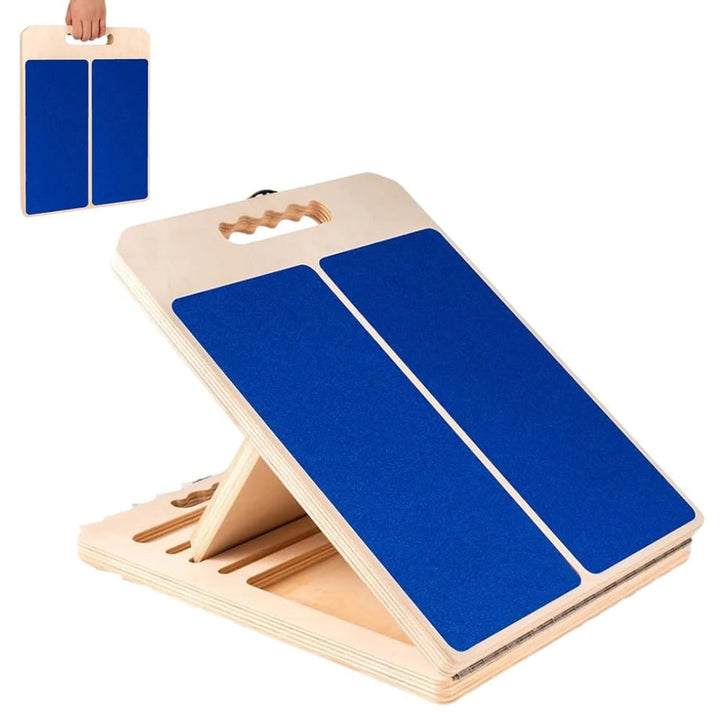 Adjustable Wooden Slant Board With Five Locked Incline Settings For Calf And Ankle Stretching - Image 4