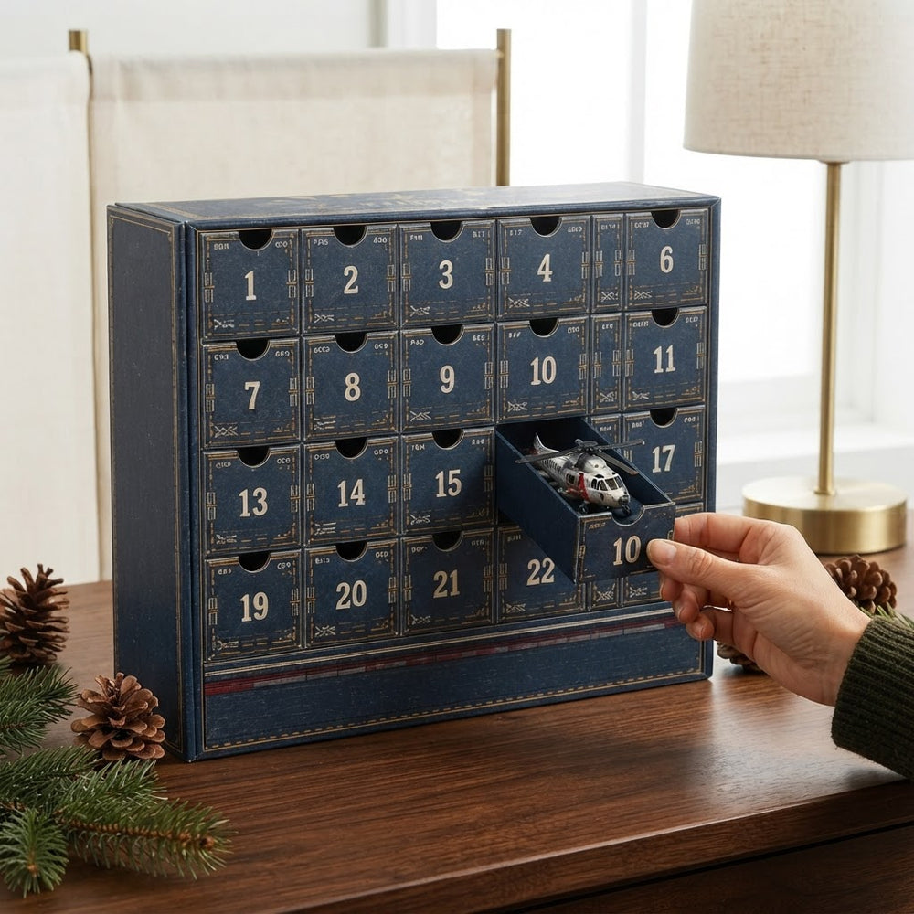 Skywick Christmas Advent Calendar With 24 Collectible Aircraft - Image 6