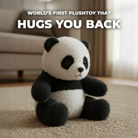 Ai Cuddle Panda Plush Toy With Scientifically Comforting Cuddling - Image 1