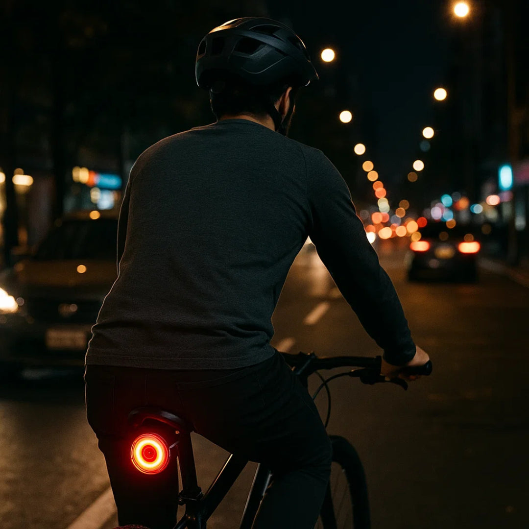 Aluminum Bicycle Rear Light With Brake Function And 6 Modes - Image 5