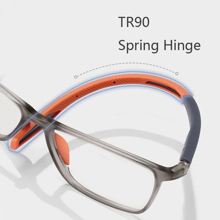 Anti-Blue Light Reading Glasses For With Spring Hinge Ultra-Light Frame - Image 4
