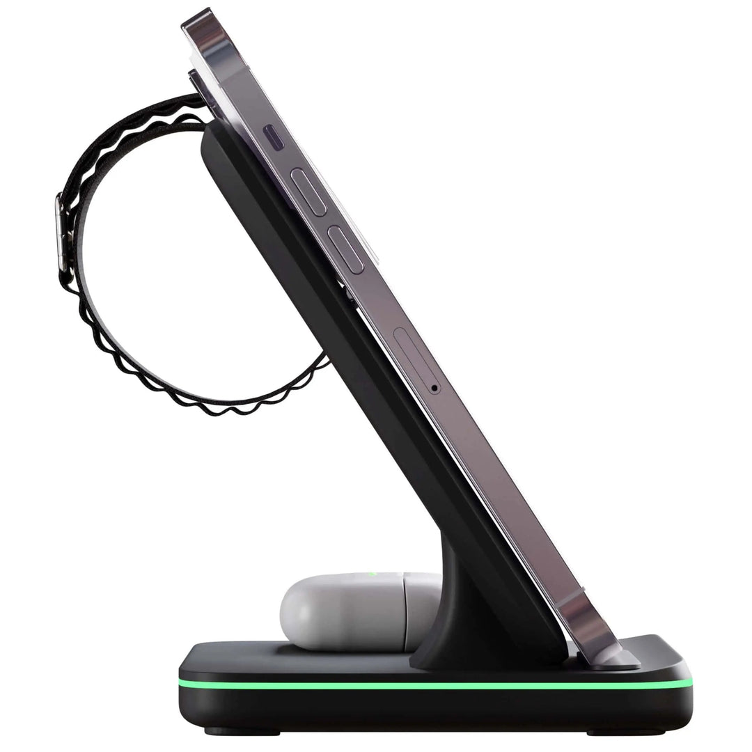 Apple Charger Dock 3-In-1 Wireless Charging Station For Desk - Image 5
