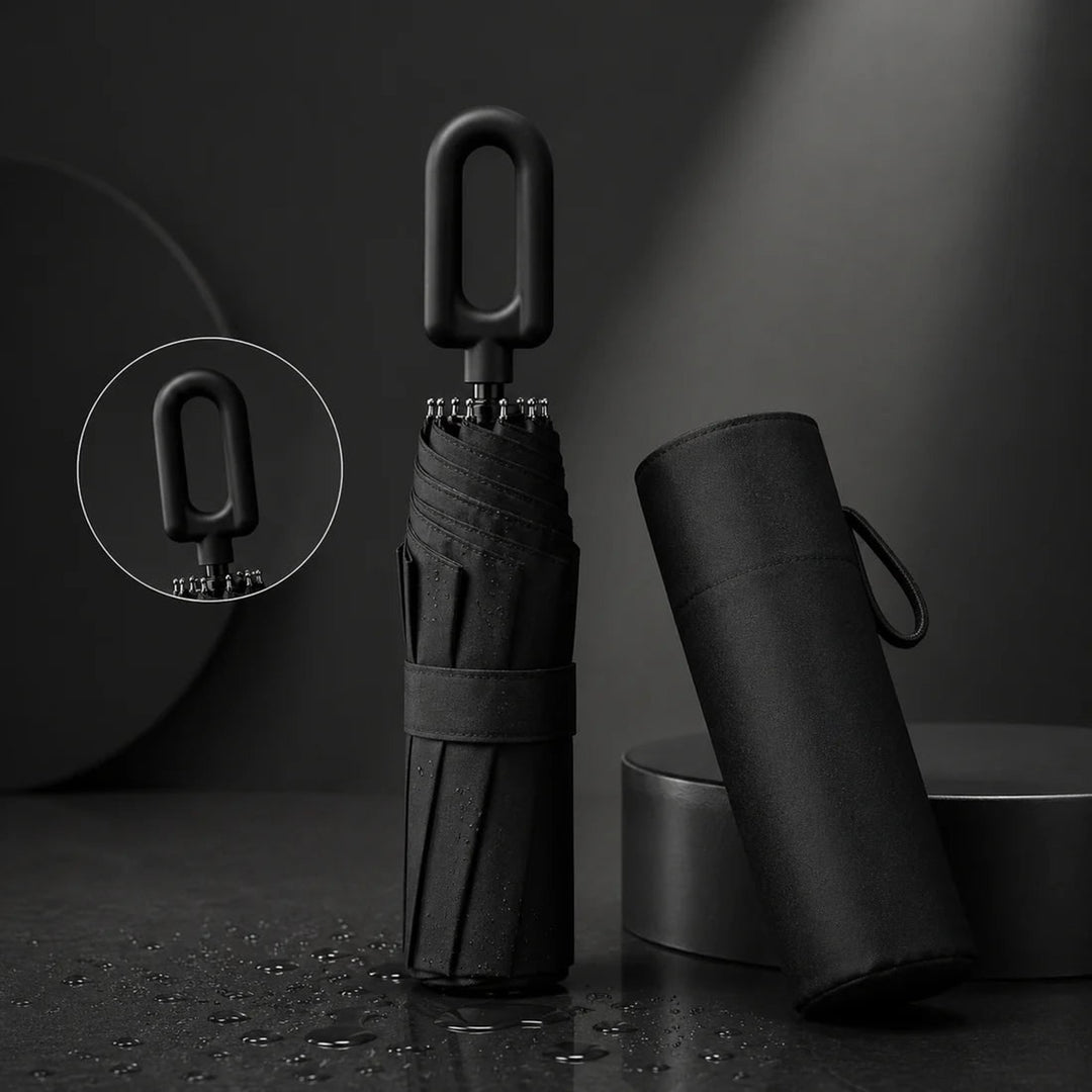 Automatic Umbrella with Streamlined Compact Design and One-Hand Operation - Image 5