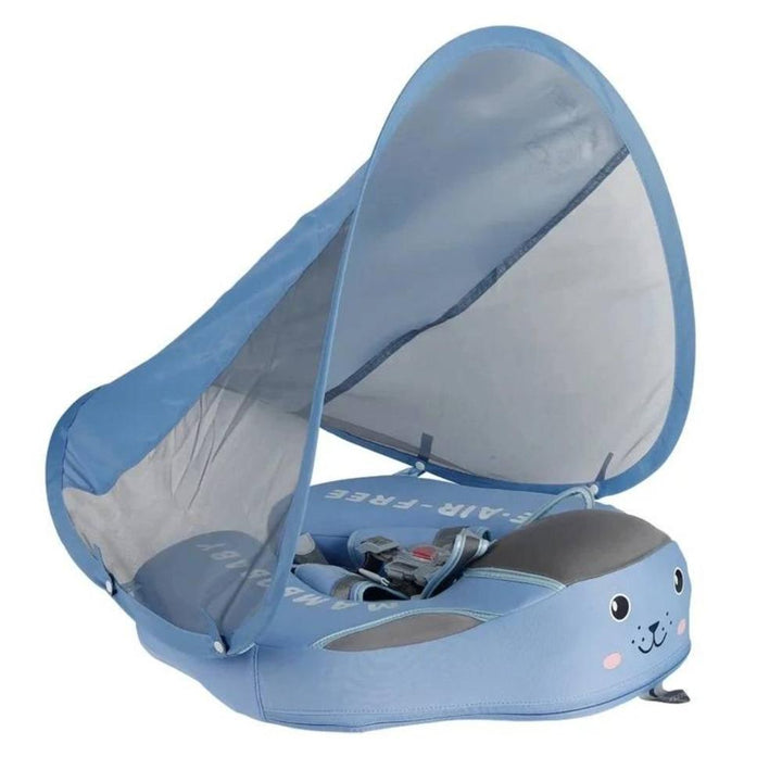 Baby Swim Float With Removable Sun Canopy For Safe Pool Fun - Image 3
