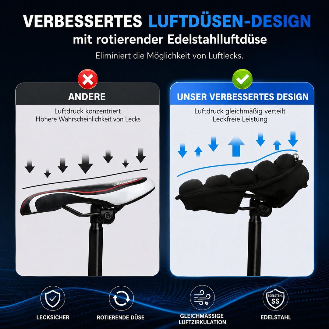 Bicycle Inflatable Bike Seat Cover - Image 12