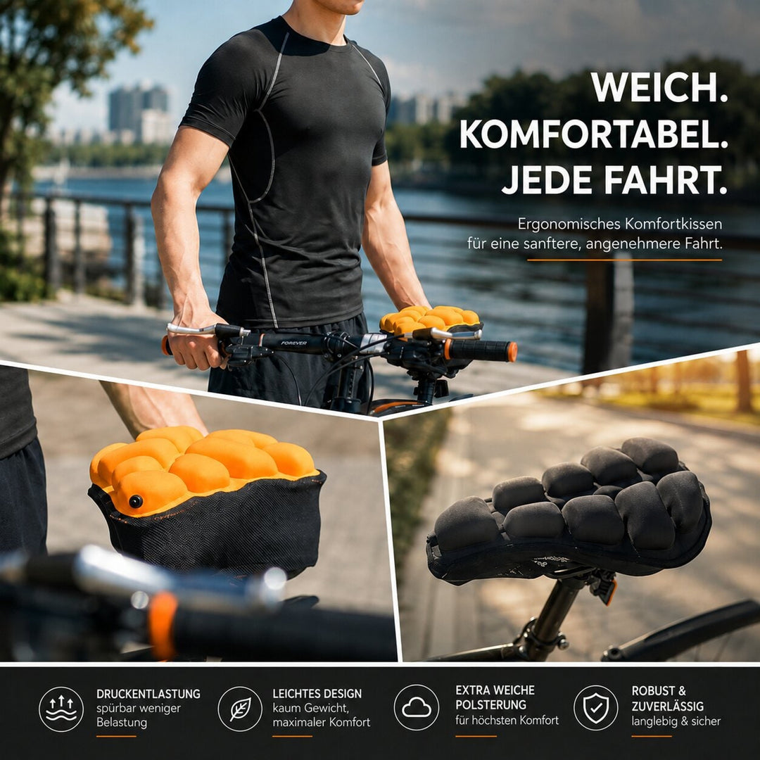 Bicycle Inflatable Bike Seat Cover - Image 14