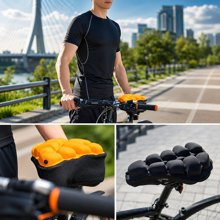 Bicycle Inflatable Bike Seat Cover - Image 15