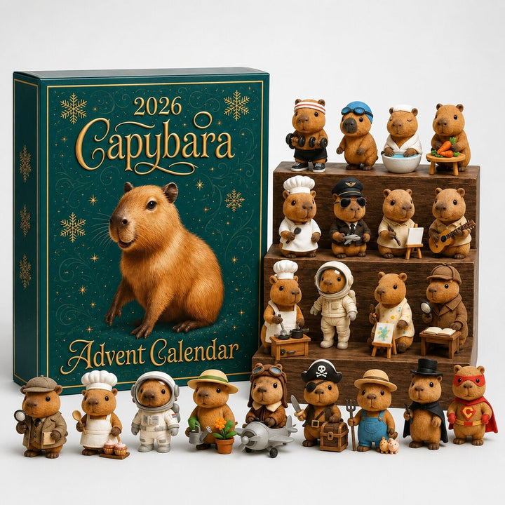 Capybara Advent Calendar 2026 With 24 Surprise Figurines - Image 7