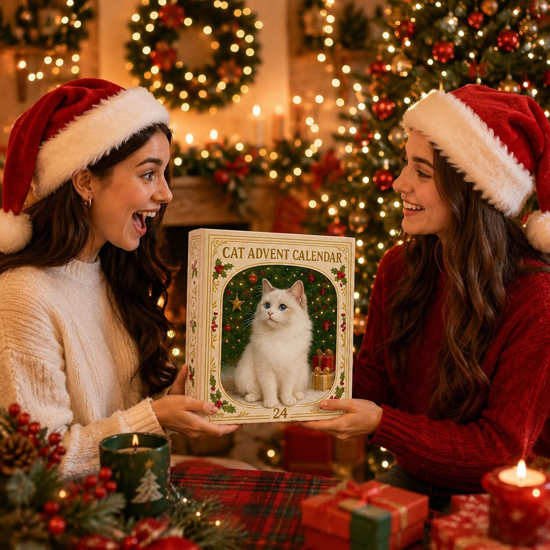 Cat Advent Calendar 2026 With 24 Christmas Ornaments - Image 3