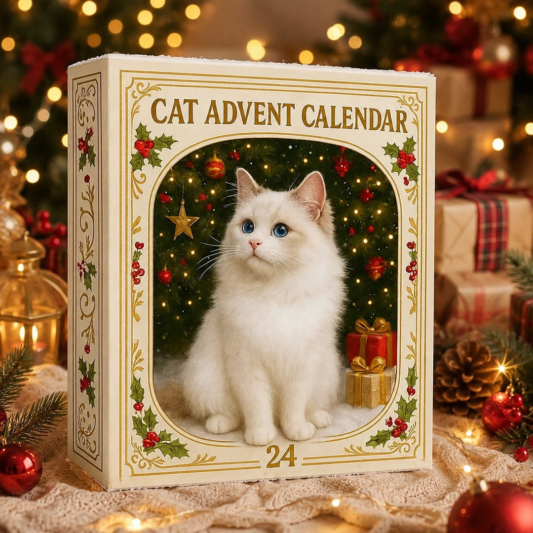 Cat Advent Calendar 2026 With 24 Christmas Ornaments - Image 5