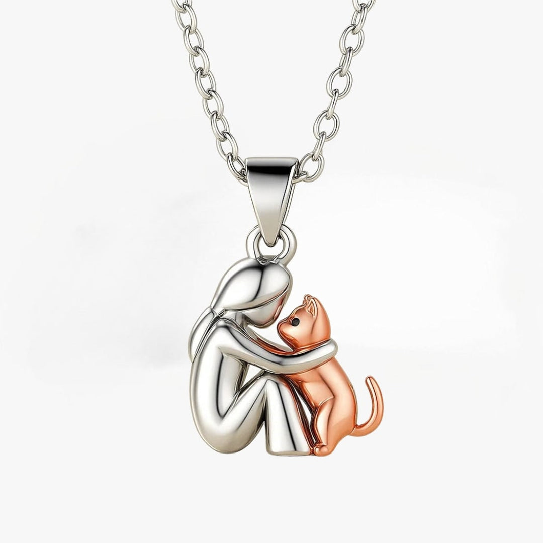 Cat Necklace With Cat-Inspired Collar Design For Cat Lovers - Image 1