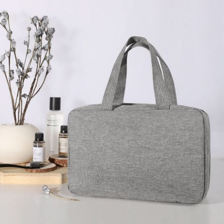 Compact Cosmetic Organizer With Four Compartments For Travel And Everyday Use - Image 2
