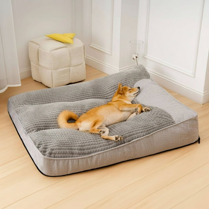 Cozynest Orthopedic Dog Bed With Scratch-Resistant Exterior And Removable Cover - Image 2