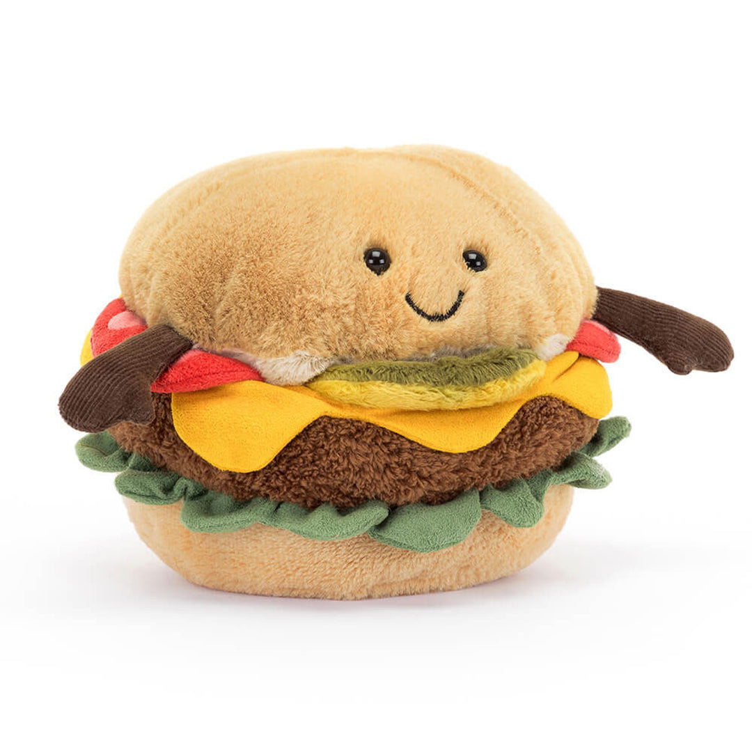 Cute Plush Food Toy With A Cheerful Face - Image 1