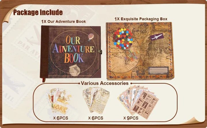 Diy Scrapbook Photo Album With 146 Pages Of Creative Freedom For Memories - Image 11