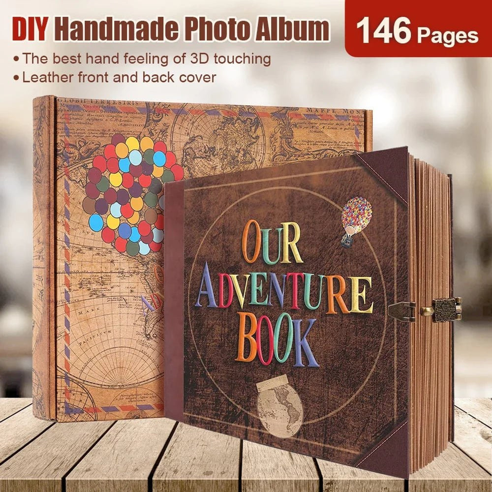 Diy Scrapbook Photo Album With 146 Pages Of Creative Freedom For Memories - Image 2