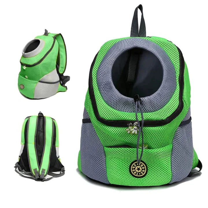 Dog Backpack with Adjustable Fit and Safety Hook - Image 2