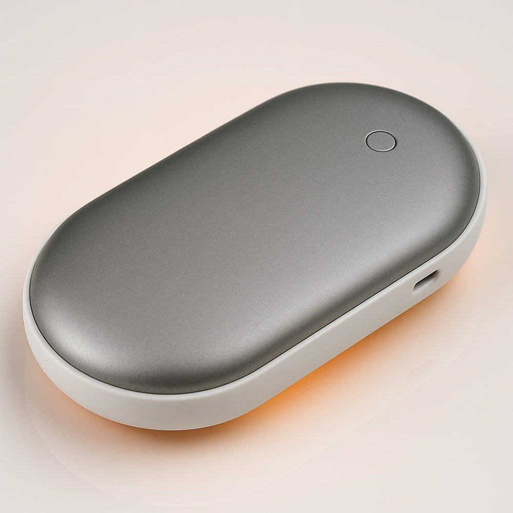 Electric Hand Warmer With Power Bank Rechargeable 2-in-1 Heated Pocket Warmer By Handhimmel - Image 2