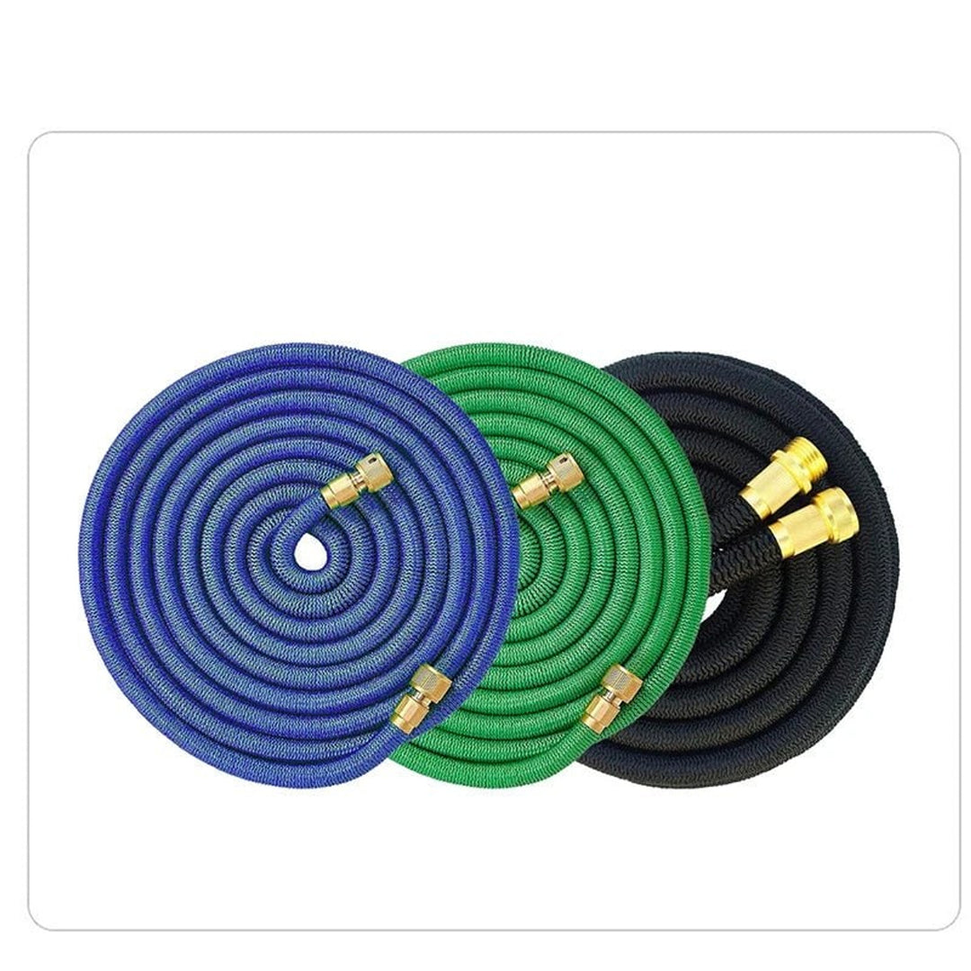 Expandable Garden Hose With Aluminium Connectors Lightweight And Durable For Patio Garden And Car Care - Image 3