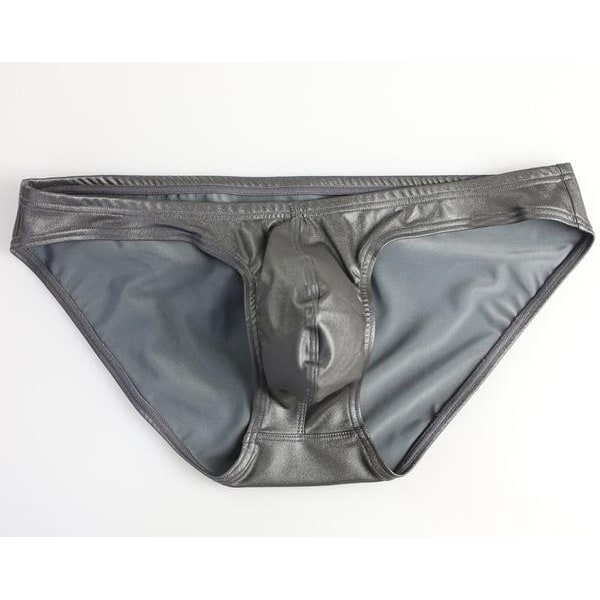 Faux Leather with Secure Fit Briefs and Elasticated Waist - Image 4
