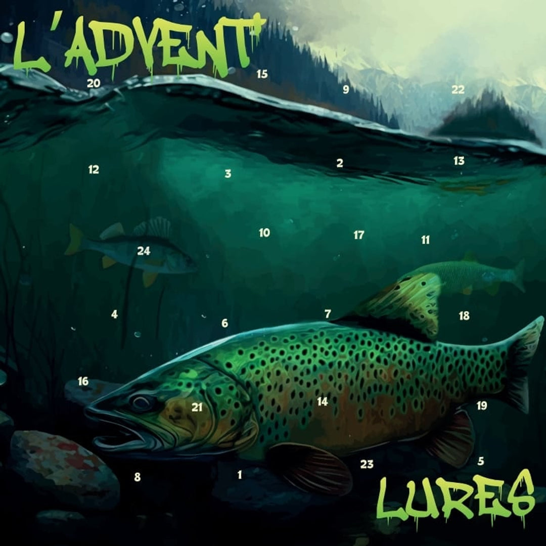 Fishing Advent Calendar For Anglers With 24 Ready-To-Use Lures - Image 2