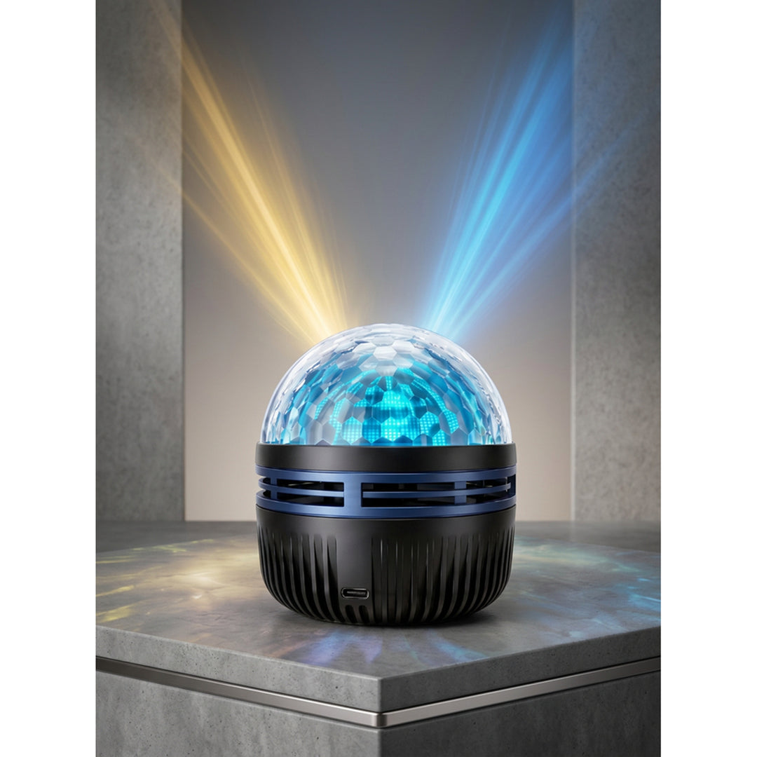 Galaxy Projector With Rotating Faceted Dome - Image 4