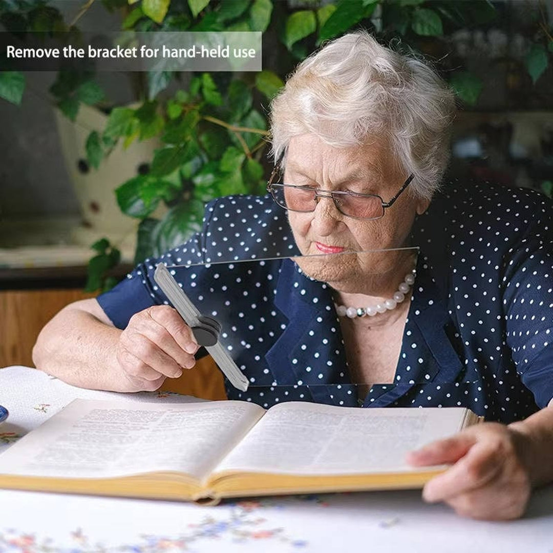 Glass Magnifier For Reading With HD Lens Reduces Glare And Shows More Words - Image 2