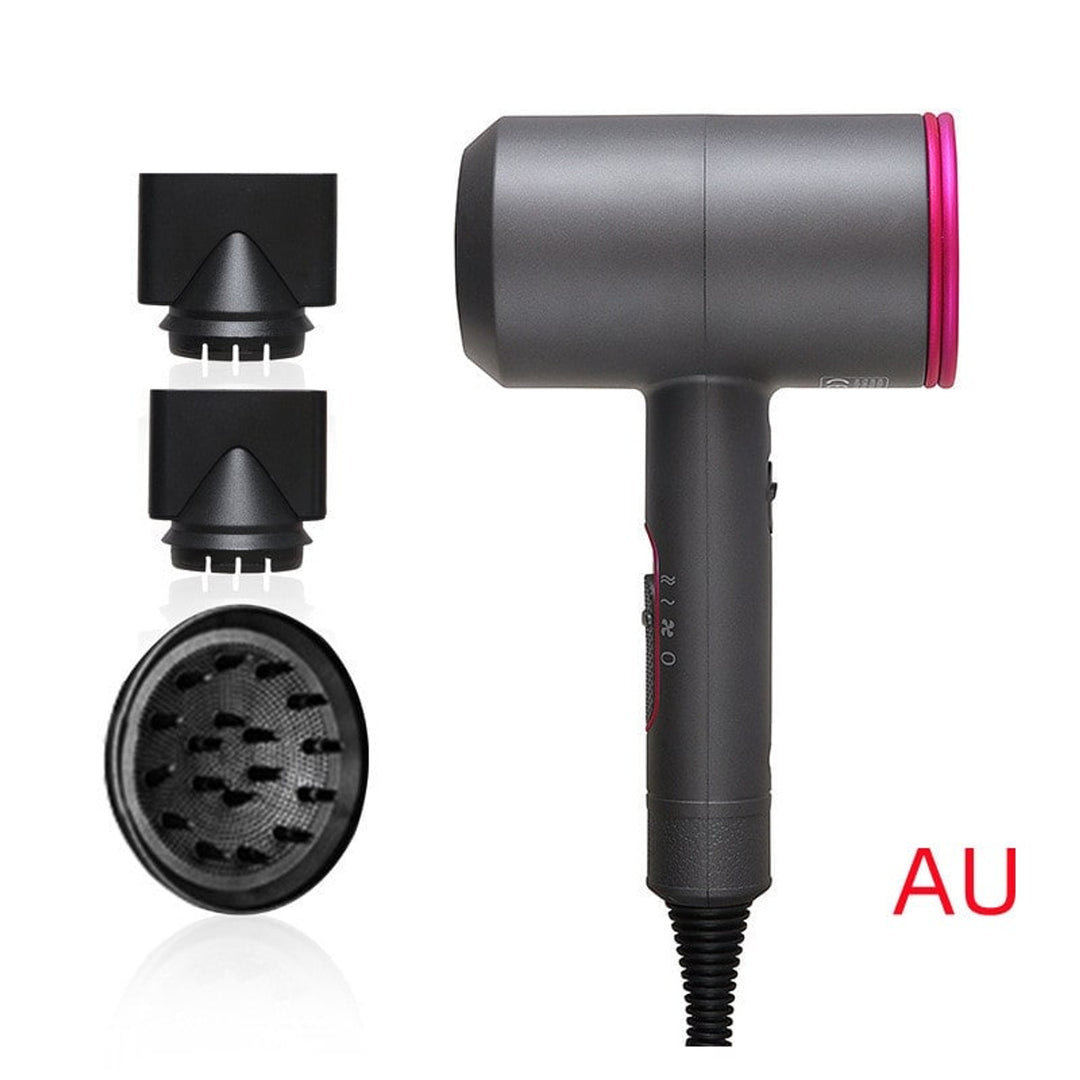 Hair Dryer With Attachments 2000w Ionic Blow Dryer With Diffuser And Concentrator Nozzles - Image 7