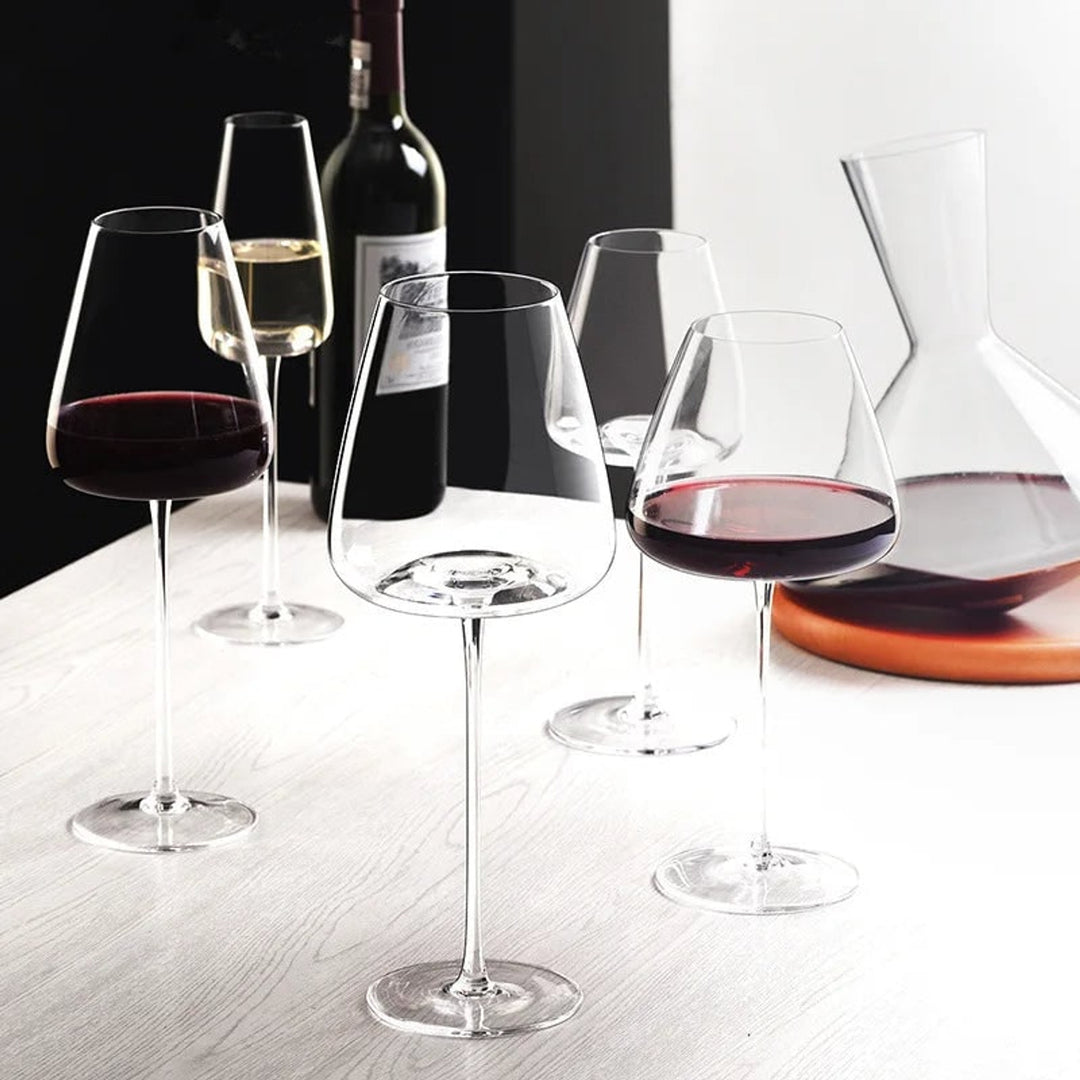 Handmade Refined Design Wine And Champagne Glass Set - Image 6
