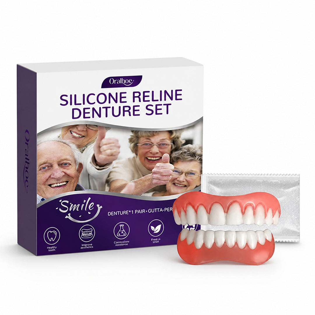 High-Elastic Silicone Denture Reline Kit For Comfortable Secure Fit - Image 1