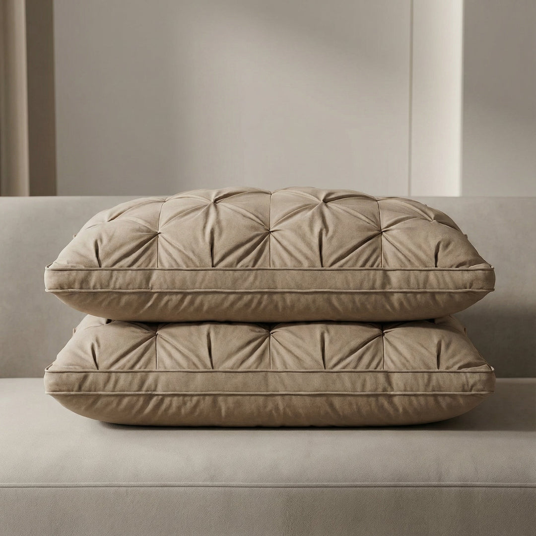 Hotel Soft Down Pillow With Breathable Cotton Cover - Image 5