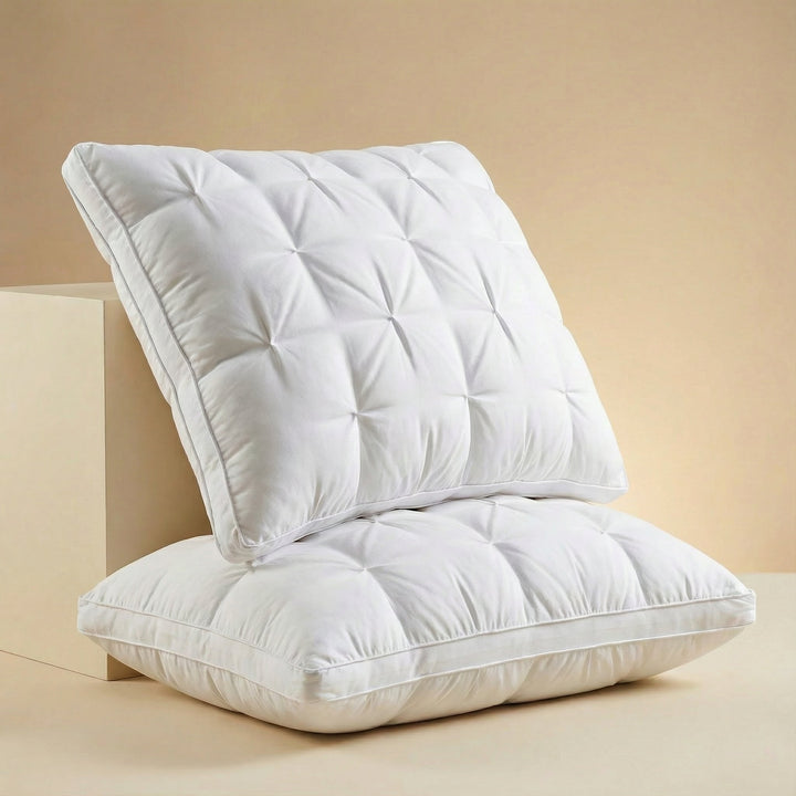 Hotel Soft Down Pillow With Breathable Cotton Cover - Image 6