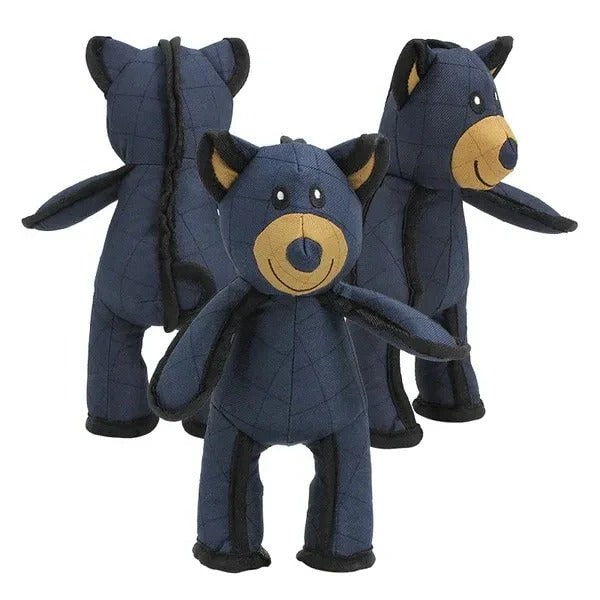 Indestructible Interactive Bear Dog Toy For Heavy Chewers With Squeaker - Image 6
