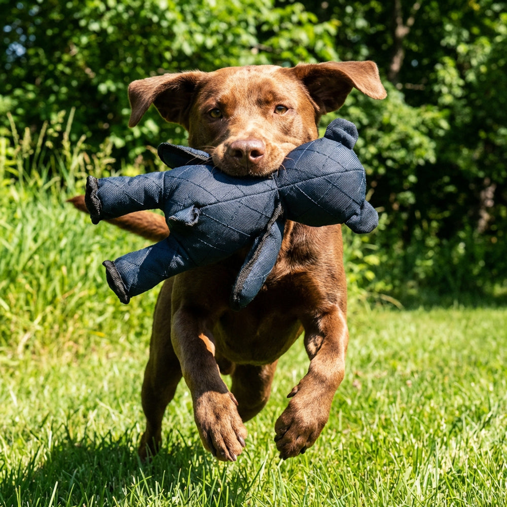 Indestructible Interactive Bear Dog Toy For Heavy Chewers With Squeaker - Image 2