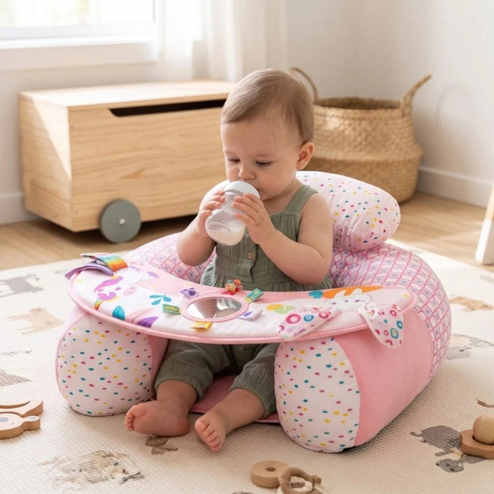 Inflatable Baby Support Seat With Integrated Play Tray - Image 2