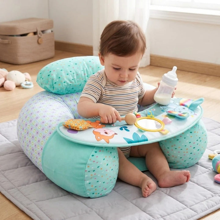 Inflatable Baby Support Seat With Integrated Play Tray - Image 3